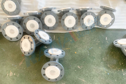 PTFE Lined 90 Degree Elbow