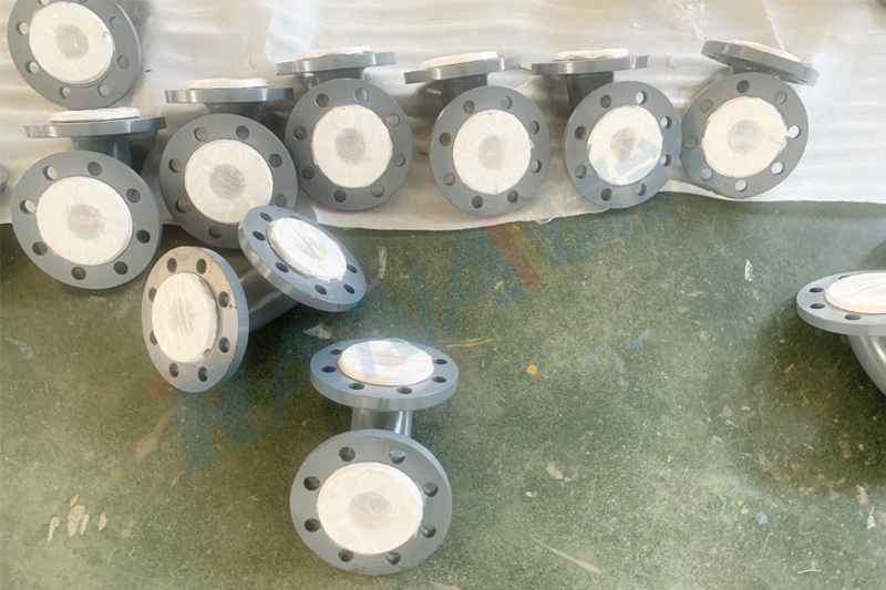 PTFE Lined 90 Degree Elbow