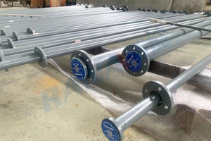 PTFE lined steel pipes