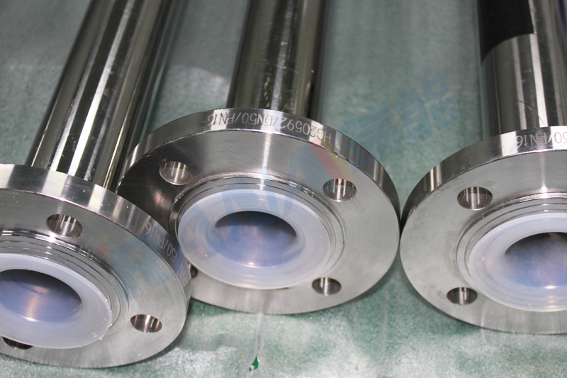 PFA Lined Stainless Steel Pipe