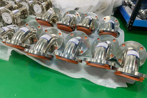 PFA Lined 90 Degree Elbow