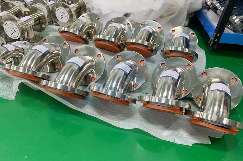 PFA Lined 90 Degree Elbow