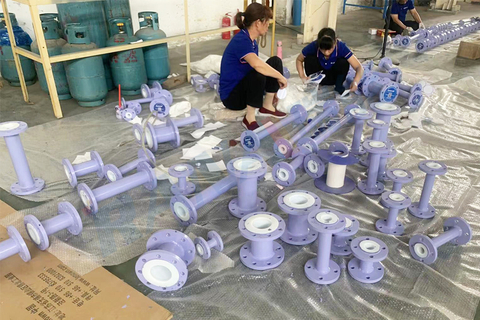 ptfe lined pipe fittings