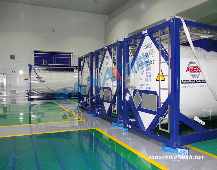 Jiangsu RANA Fluorine-lined Tank Containers Enable Multi-industry Upgrades